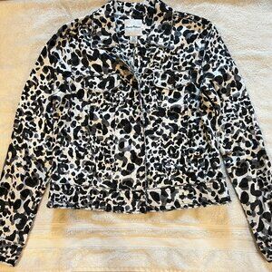 Tommy Bahama Women’s Jacket Linen Two Palms Raw Edge $138 MSRP, Small